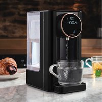 Digital Hot Water Dispenser - Black and Rose Gold