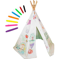 Big Game Hunters Teepee Play Tent - White