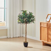 Artificial Olive Tree In Pot - Green / 60cm / 120cm