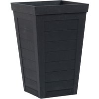 Savana Slats Planter - Slate