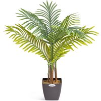 Artifical Areca Palm Tree - Green / 90cm