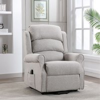 Belmont Riser Recliner - Linen