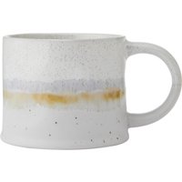 Mikasa White Reactive Glaze Stoneware Mug, Cup for Tea and Coffee, 450ml - White