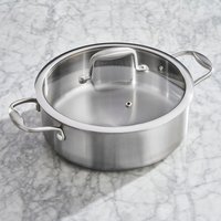 Cooks Professional Tri-Ply Cookware Set - Silver / 24cm / 1