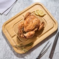 Cooks Professional Reversible Carving and Bamboo Chopping Board - Neutral