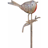 Robin on Stick Garden Ornament - Neutral