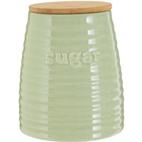 Winnie Green Dolomite Sugar Canister - Green