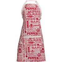 Porter Red Apron - Red
