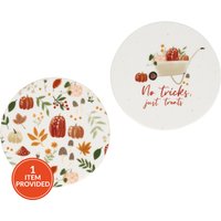 Autumn Print Ceramic Coaster