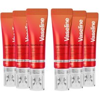 Vaseline Gluta-Hya Lip Serum Gloss Cherry Crush Hydrating Moisture Care 10ml, 6 Pack - Red