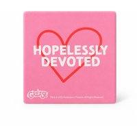 Fandomania Grease 'Hopelessly Devoted' Coaster - Pink