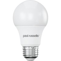 60W GLS Dimmable 8.5W LED E27 Day Light Bulb - White / 1