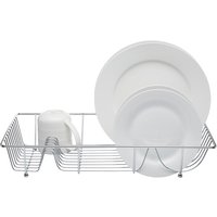 KitchenCraft Chrome Plated Large Wire Dish Drainer - Silver