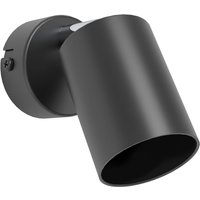Eglo Basic Reciso-E Black Steel Eco Friendly Spotlight - black