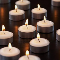 8 Hour Burn Tealights - White / 50