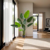 Artificial Bird Of Paradise Tree Tropic, Lifelike - Green / 160cm