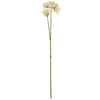 Wyld Haus Set of 3 Cream Crown Hydrangea Artificial Stems 710 mm - Cream