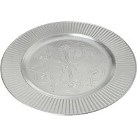 Redbud Silver Charger Plate - Silver