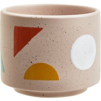 Jada Small Abstract Planter - Multicolour