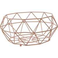 Vertex Bronze Powder Coated Fruit Basket - Pink