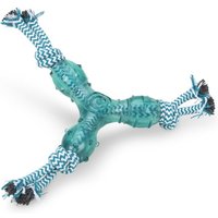 Little Petface Tripod Chew Dog Toy - Blue