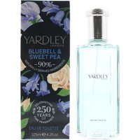 Yardley Bluebell and Sweetpea Eau De Toilette 125ml - Black