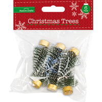 Speaks, Set Of 6 Mini World Trees - Green Speaks, Set Of 6 Mini World Trees - Green