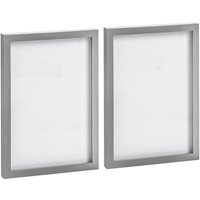 Photo Frames - A4 (8x12") - Pack of 2 - Grey