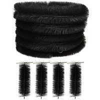Gutter Brush and Drain Guard Plug kits - Black / 15