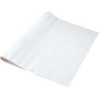 dc fix Whitewood Matt Self Adhesive Vinyl Wrap for Kitchen Doors and Worktops - White / 67.5cm x 15m