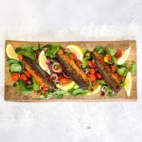 MasterClass Gourmet Prep Serve Large Natural Mango Plank - Brown