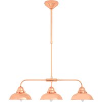 Jasper 3 Pendant Copper Finish Pendant Light - Gold