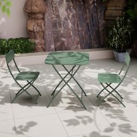 Royalcraft Venice Venice 2 Seater Folding Bistro Set - Moss