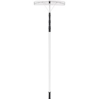 200cm-630cm Roof Cleaning Tool Telescoping Snow Removal Tool - Silver