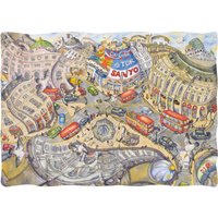 Piccadilly Circus - Wendy Brown 1000 Piece Jigsaw Puzzle - Neutral