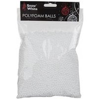 Mini Polyfoam Snowballs 2mm - White
