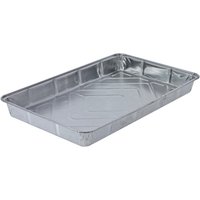 Large Foil Tray Bake Containers with Free Disposable Piping Bag - Silver / 25