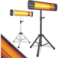 Arebos, Infrared Radiant Heater 2500W with Stand - Black Arebos, Infrared Radiant Heater 2500W with Stand - Black