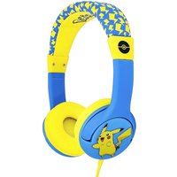 Pikachu Wired Sound Limiter Headphones - Blue