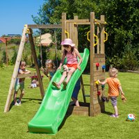 Rumble Ridge Rock Wall With Single Swing - Neutral