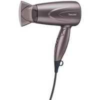 Travel Hair Dryer With Folding Handle - Brown