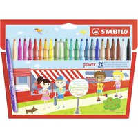 Medium Fibre-Tip Pen - STABILO Power - Multi-colour