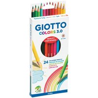 Giotto Colors 3.0 Pencils 24 Piece Set - Multi Colour
