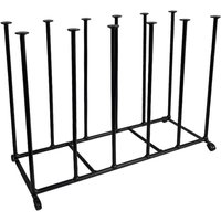 Wellington Boot Stand Compact - Black / 6 Pair