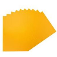 Pack of 100 75gsm Coloured Paper Sheets - Fluorescent Orange / A4