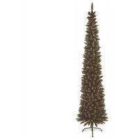 2M Flocked Pencil Pine Tree - Green