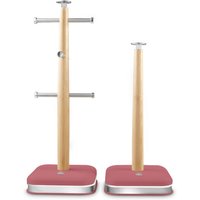 Towel Pole and Mug Tree - Fuchsia