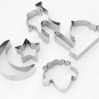 Lantern Cookie Cutters - Silver / 5