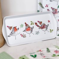 Mikasa TipperleyHill Robin Rectangle Sandwich Tray - White