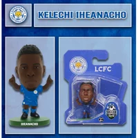 SoccerStarz Leicester Kelechi Iheanacho-Home Kit New Classic 5cm Figure - Blue